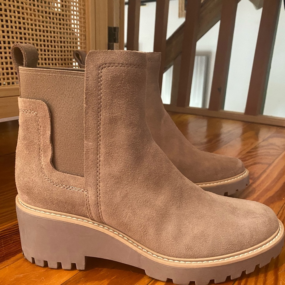 Dolce vita suede booties